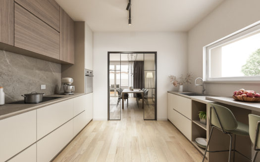 Ville indipendenti tutte al piano terra.